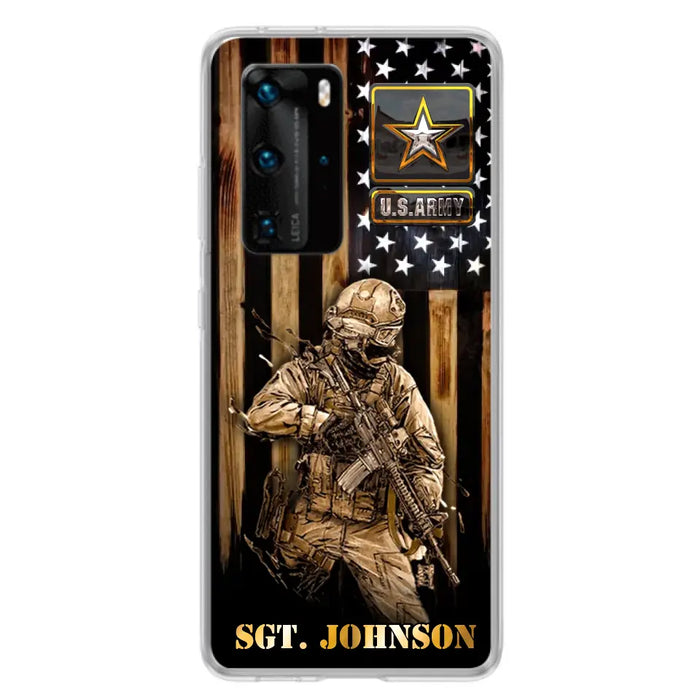 Custom Personalized Veteran Phone Case - Gift Idea For Veteran/ Soldier - Case For Xiaomi/Oppo/Huawei