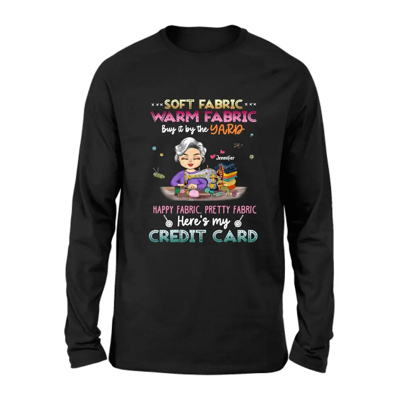 Personalized Sewing Shirt/Hoodie - Mother's Day Gift Idea for Mom/Grandma - Soft Fabric Warm Fabric Buy It By The Yard