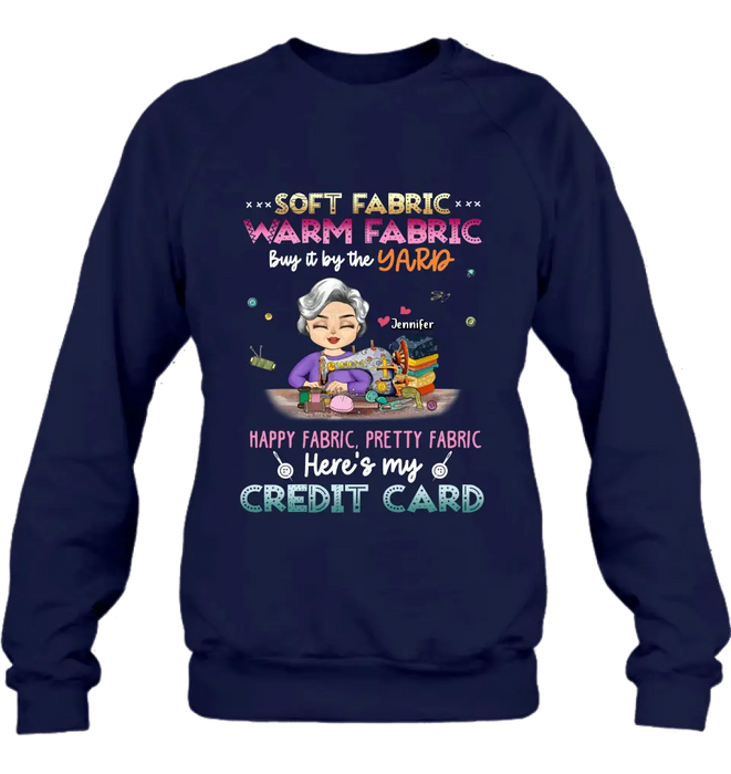 Custom Personalized Sewing Shirt/ Hoodie - Mother's Day Gift Idea for Mom/Grandma - Soft Fabric Warm Fabric Buy It By The Yard