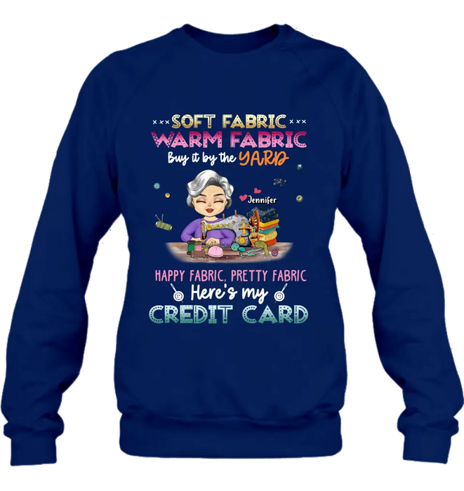 Custom Personalized Sewing Shirt/ Hoodie - Mother's Day Gift Idea for Mom/Grandma - Soft Fabric Warm Fabric Buy It By The Yard