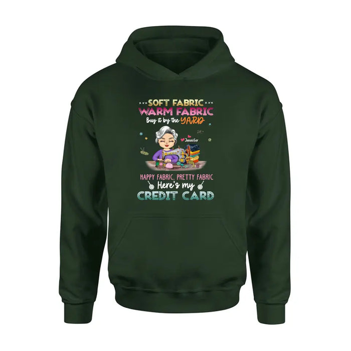 Custom Personalized Sewing Shirt/ Hoodie - Mother's Day Gift Idea for Mom/Grandma - Soft Fabric Warm Fabric Buy It By The Yard