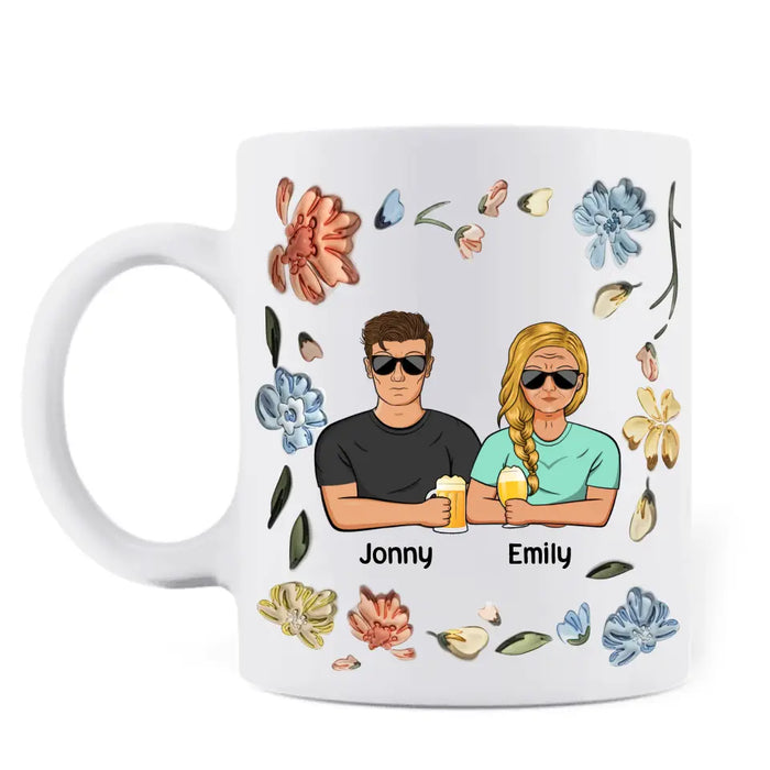 Custom Personalized Mother Coffee Mug -  Mom With Upto 3 Children - Mother's Day Gift Idea - Proud Mother Of A Few Kids