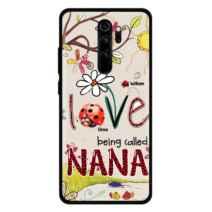 Custom Personalized Grandma/ Mom Phone Case - Gift Idea For Grandma - Upto 7 Kids - Love Being Called Gigi - Cases For Oppo/ Huawei/ Xiaomi