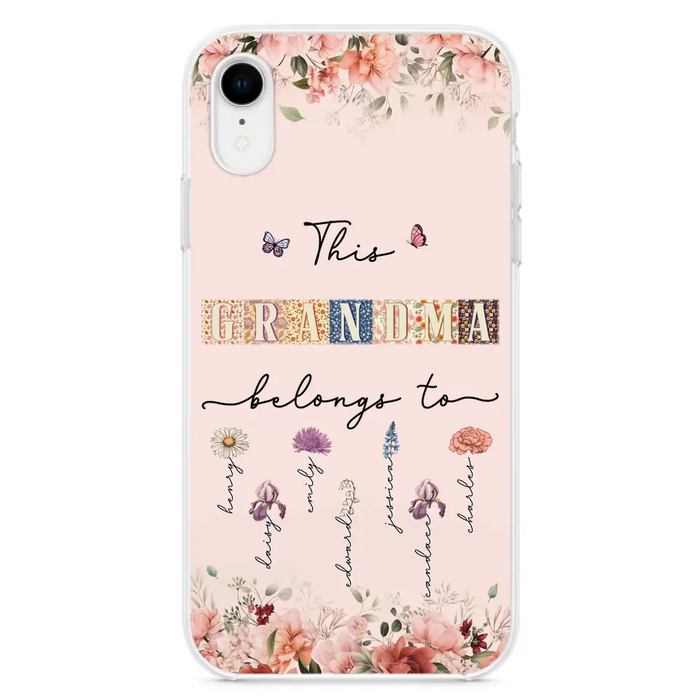 Custom Personalized Grandma/Mom Phone Case - Upto 7 Kids - Mother's Day Gift Idea for Grandma/Mom - Case for iPhone/Samsung