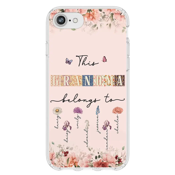 Custom Personalized Grandma/Mom Phone Case - Upto 7 Kids - Mother's Day Gift Idea for Grandma/Mom - Case for iPhone/Samsung