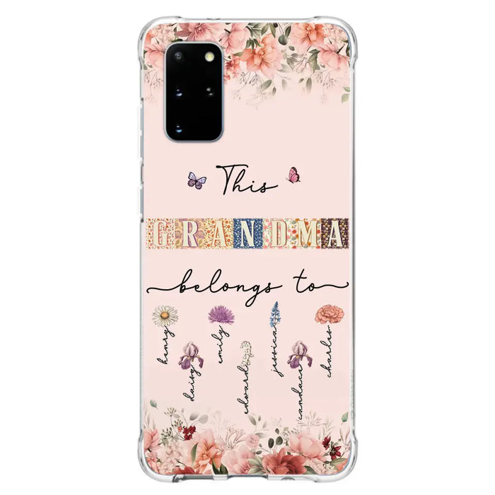 Custom Personalized Grandma/Mom Phone Case - Upto 7 Kids - Mother's Day Gift Idea for Grandma/Mom - Case for iPhone/Samsung