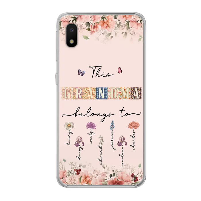 Custom Personalized Grandma/Mom Phone Case - Upto 7 Kids - Mother's Day Gift Idea for Grandma/Mom - Case for iPhone/Samsung