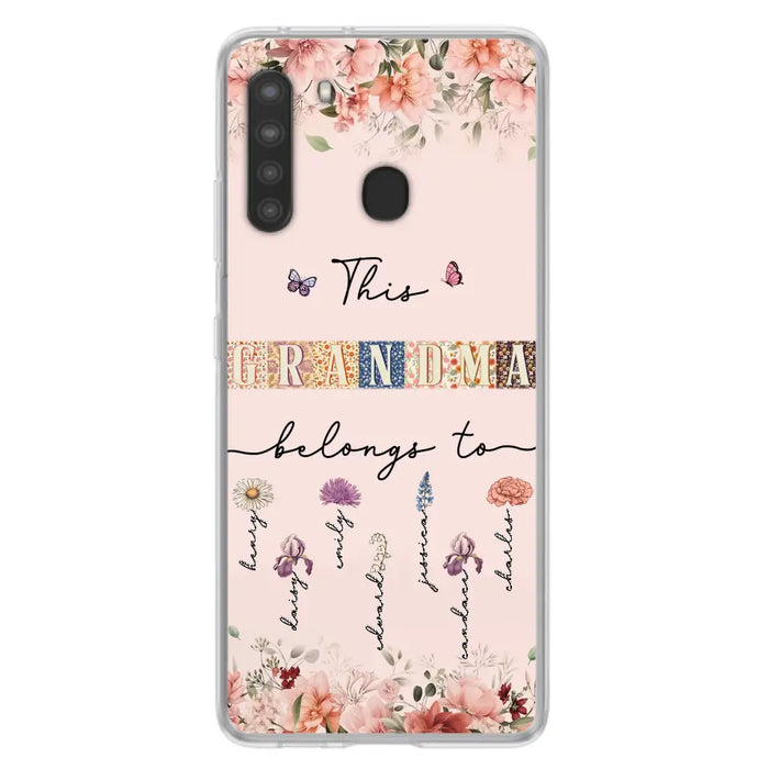 Custom Personalized Grandma/Mom Phone Case - Upto 7 Kids - Mother's Day Gift Idea for Grandma/Mom - Case for iPhone/Samsung