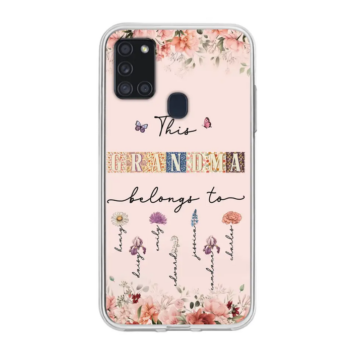 Custom Personalized Grandma/Mom Phone Case - Upto 7 Kids - Mother's Day Gift Idea for Grandma/Mom - Case for iPhone/Samsung