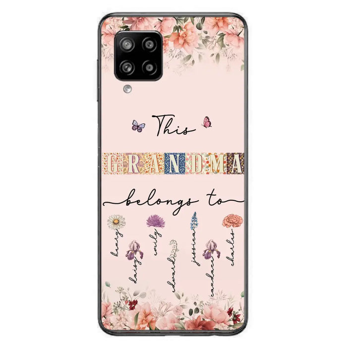 Custom Personalized Grandma/Mom Phone Case - Upto 7 Kids - Mother's Day Gift Idea for Grandma/Mom - Case for iPhone/Samsung