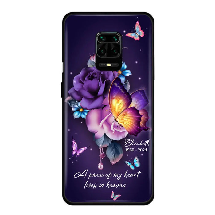 Custom Personalized Butterfly Memorial Phone Case - Memorial Gift Idea - Case For Xiaomi/ Oppo/ Huawei