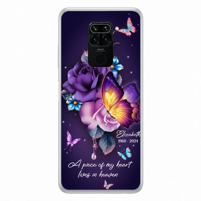 Custom Personalized Butterfly Memorial Phone Case - Memorial Gift Idea - Case For Xiaomi/ Oppo/ Huawei