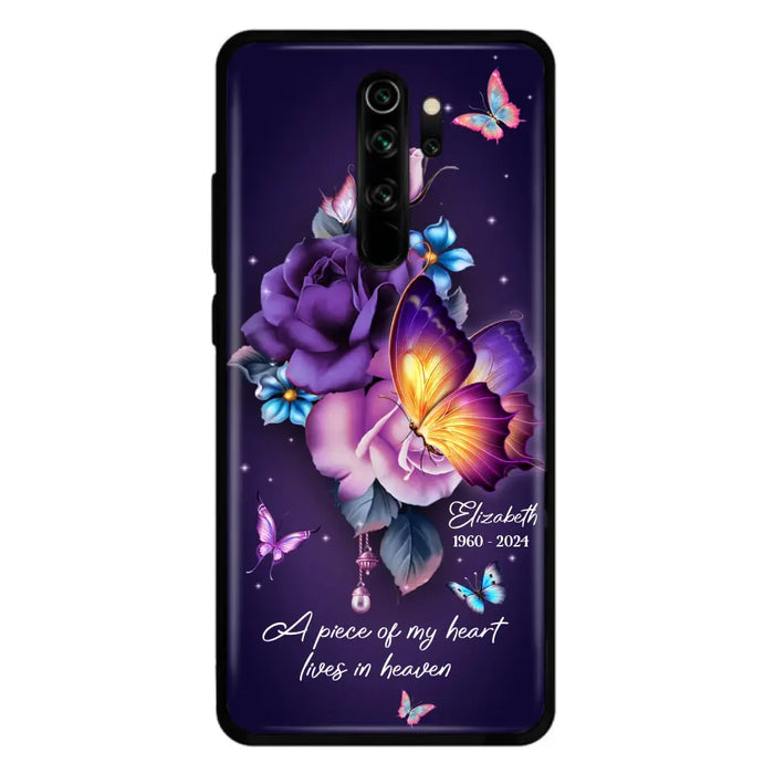 Custom Personalized Butterfly Memorial Phone Case - Memorial Gift Idea - Case For Xiaomi/ Oppo/ Huawei