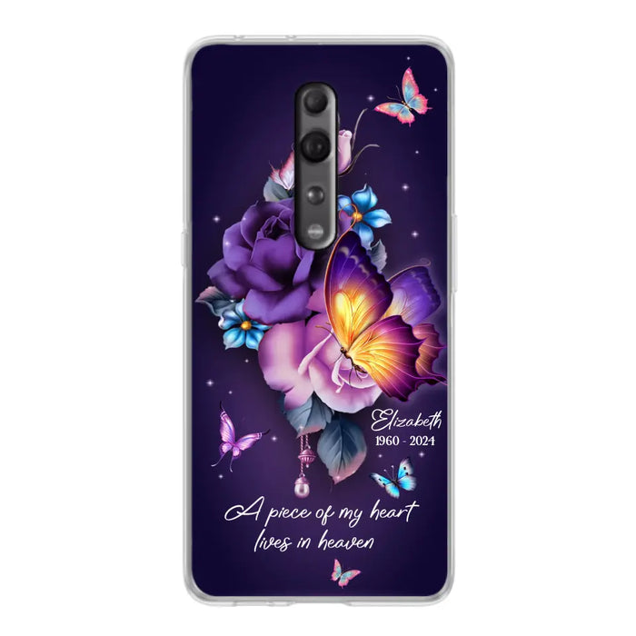 Custom Personalized Butterfly Memorial Phone Case - Memorial Gift Idea - Case For Xiaomi/ Oppo/ Huawei