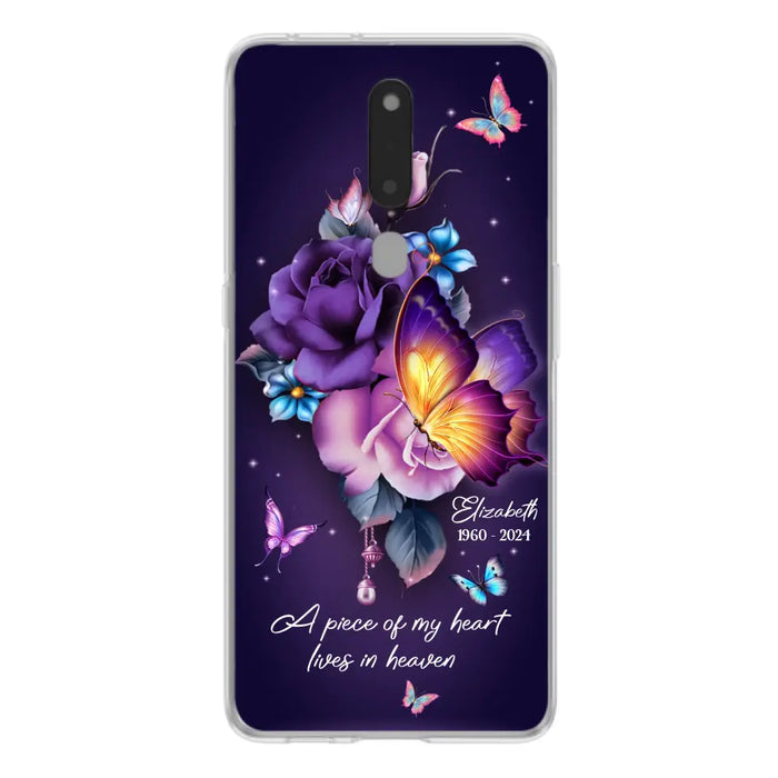 Custom Personalized Butterfly Memorial Phone Case - Memorial Gift Idea - Case For Xiaomi/ Oppo/ Huawei