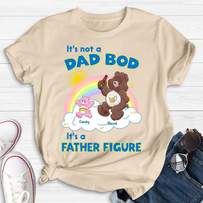 Custom Personalized Bear Shirt/Hoodie - Upto 6 Kids - Father's Day Gift Idea - It's Not A Dad Bod It's A Father Figure