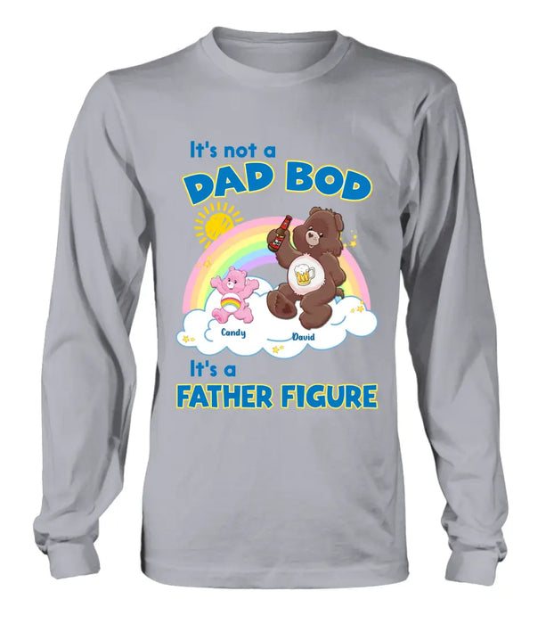 Custom Personalized Bear Shirt/Hoodie - Upto 6 Kids - Father's Day Gift Idea - It's Not A Dad Bod It's A Father Figure