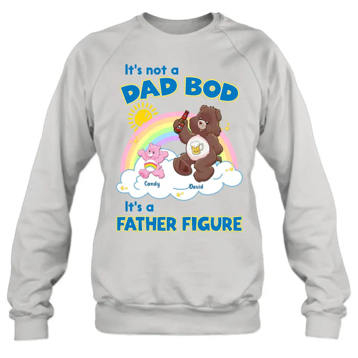 Custom Personalized Bear Shirt/Hoodie - Upto 6 Kids - Father's Day Gift Idea - It's Not A Dad Bod It's A Father Figure