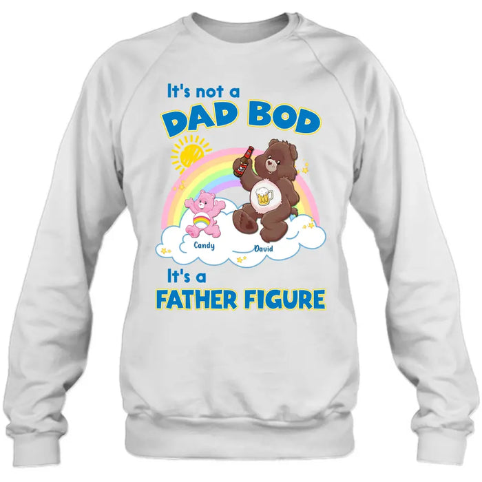 Custom Personalized Bear Shirt/Hoodie - Upto 6 Kids - Father's Day Gift Idea - It's Not A Dad Bod It's A Father Figure