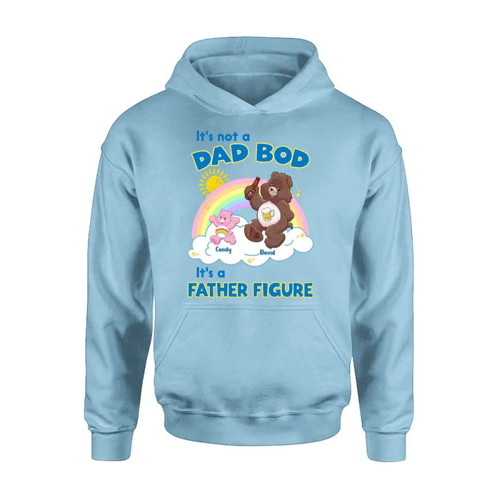 Custom Personalized Bear Shirt/Hoodie - Upto 6 Kids - Father's Day Gift Idea - It's Not A Dad Bod It's A Father Figure