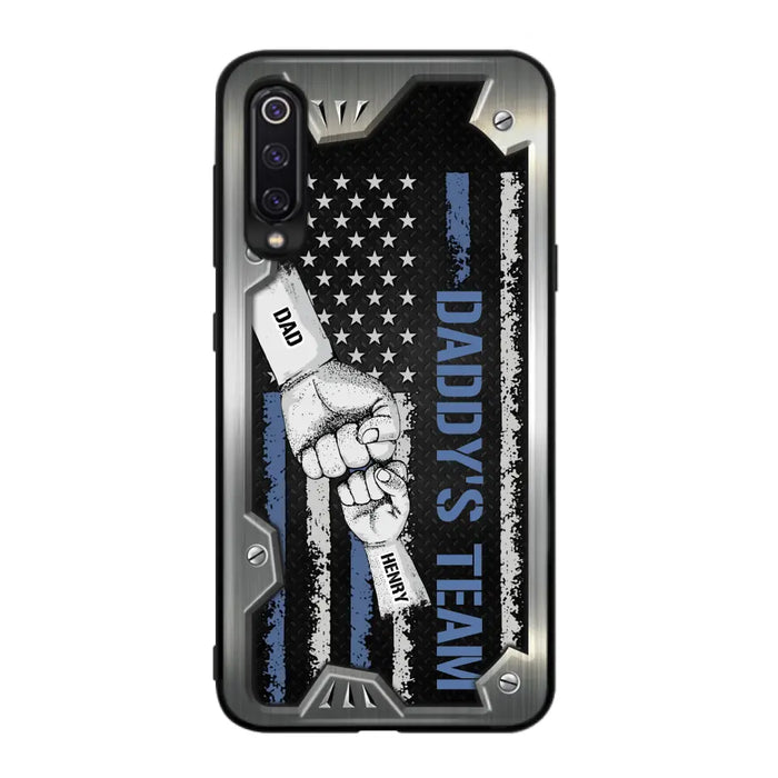 Custom Personalized Daddy's Team Phone Case - Father's Day Gift Idea For Dad/ Grandpa - Case For Xiaomi/ Oppo/ Huawei