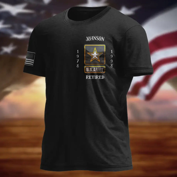 Custom Personalized Veteran AOP Men's T-shirt - Father's Day Gift Idea For Veteran - I Never Dreamed That Someday I Would Be A Grumpy Old Veteran