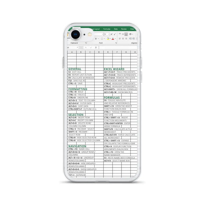 Personalized Excel Phone Case - Gift Idea For Excel Lovers - Cases For iPhone/Samsung