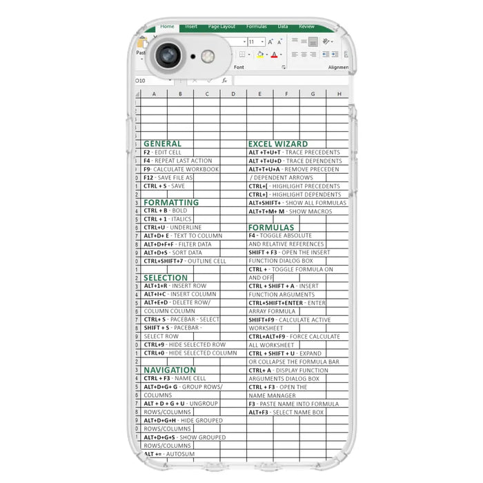 Personalized Excel Phone Case - Gift Idea For Excel Lovers - Cases For iPhone/Samsung