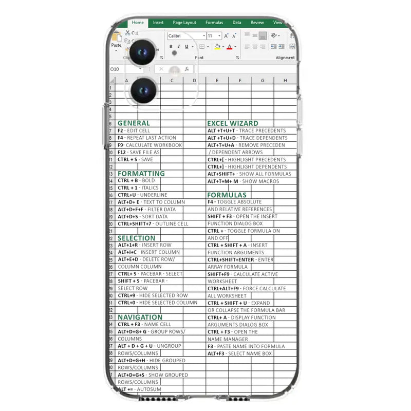 Personalized Excel Phone Case - Gift Idea For Excel Lovers - Cases For iPhone/Samsung