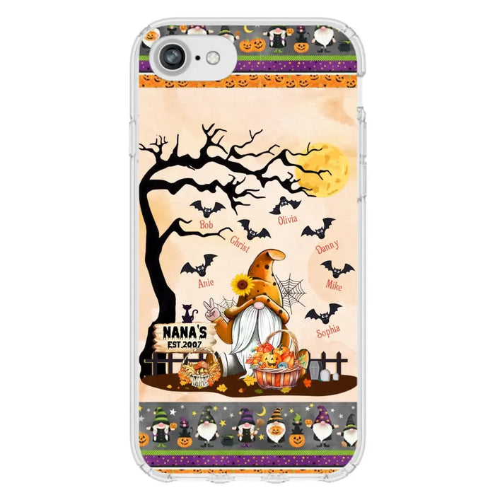 Custom Personalized Boo Grandma Phone Case - Halloween Gift For Grandma - Upto 7 Kids - Case For iPhone/ Samsung