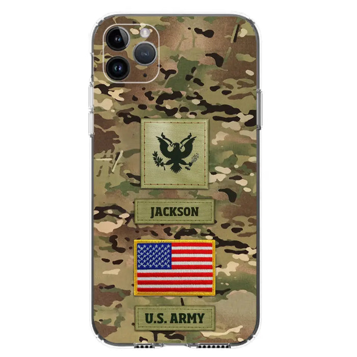 Custom Personalized Veteran Phone Case - Father's Day Gift for Veteran - Case For iPhone/Samsung