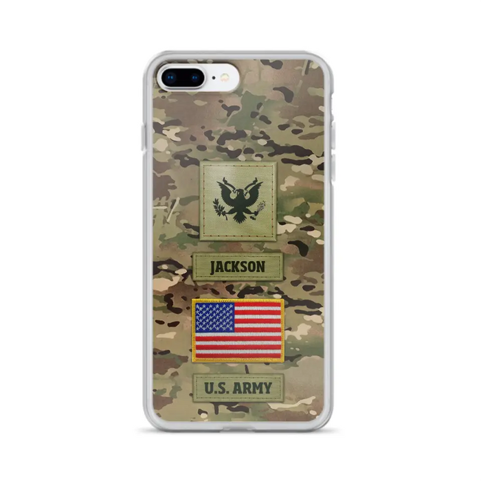 Custom Personalized Veteran Phone Case - Father's Day Gift for Veteran - Case For iPhone/Samsung