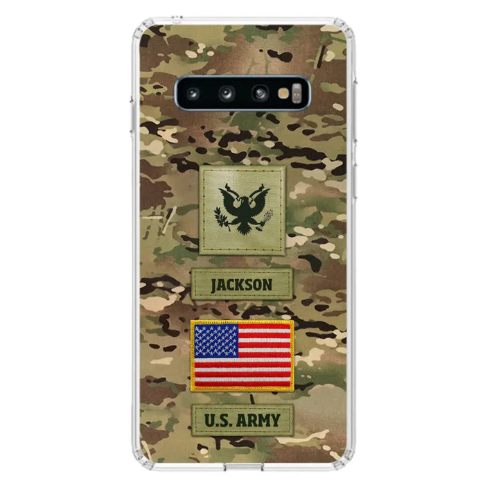 Custom Personalized Veteran Phone Case - Father's Day Gift for Veteran - Case For iPhone/Samsung