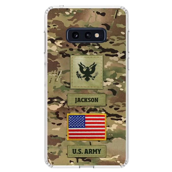 Custom Personalized Veteran Phone Case - Father's Day Gift for Veteran - Case For iPhone/Samsung