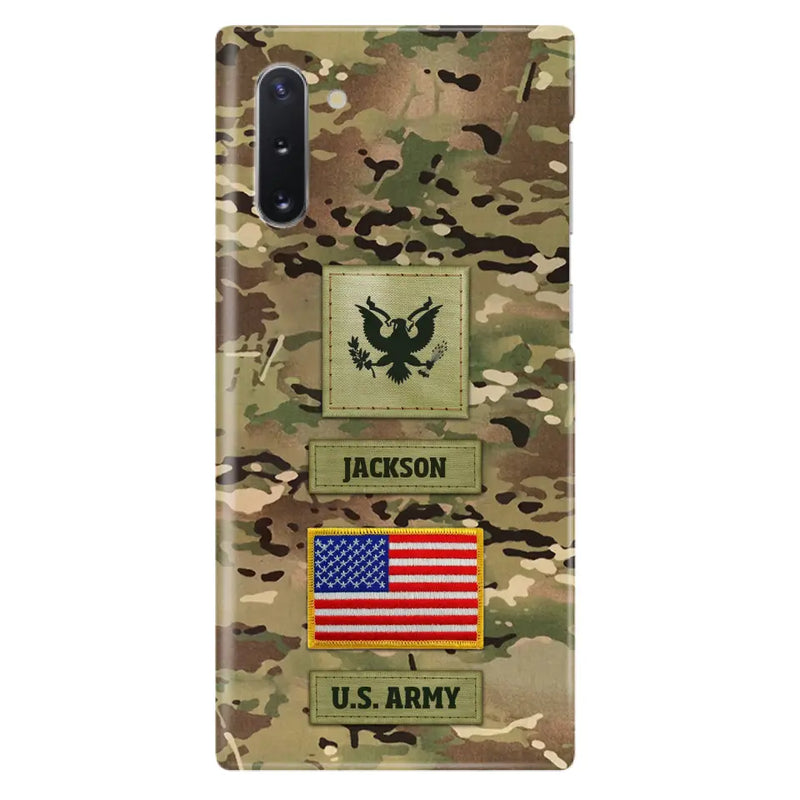 Custom Personalized Veteran Phone Case - Father's Day Gift for Veteran - Case For iPhone/Samsung