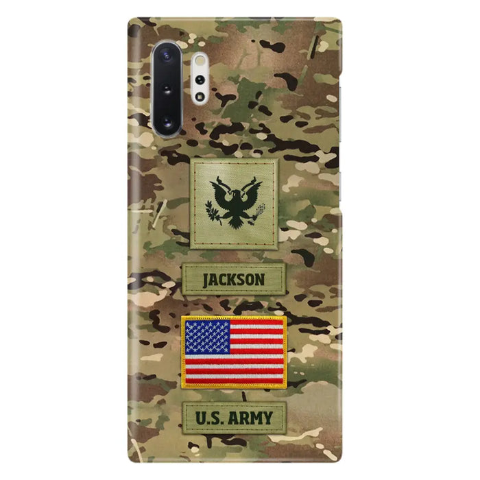 Custom Personalized Veteran Phone Case - Father's Day Gift for Veteran - Case For iPhone/Samsung