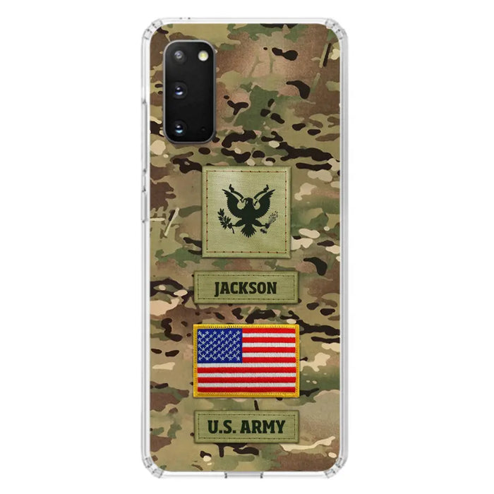 Custom Personalized Veteran Phone Case - Father's Day Gift for Veteran - Case For iPhone/Samsung