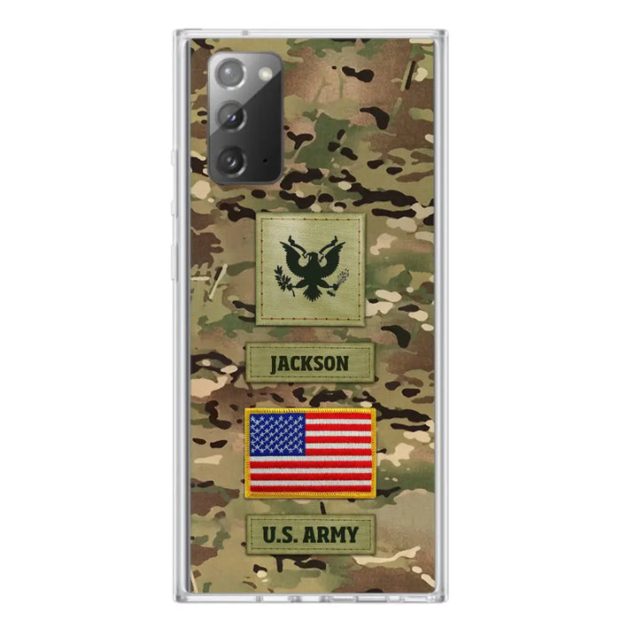 Custom Personalized Veteran Phone Case - Father's Day Gift for Veteran - Case For iPhone/Samsung