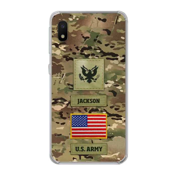 Custom Personalized Veteran Phone Case - Father's Day Gift for Veteran - Case For iPhone/Samsung