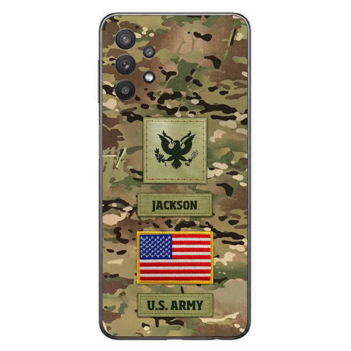 Custom Personalized Veteran Phone Case - Father's Day Gift for Veteran - Case For iPhone/Samsung