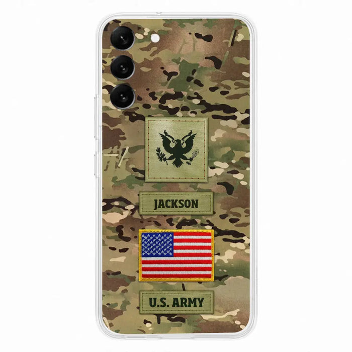 Custom Personalized Veteran Phone Case - Father's Day Gift for Veteran - Case For iPhone/Samsung