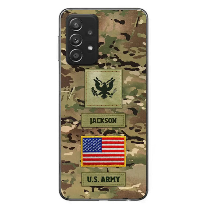 Custom Personalized Veteran Phone Case - Father's Day Gift for Veteran - Case For iPhone/Samsung