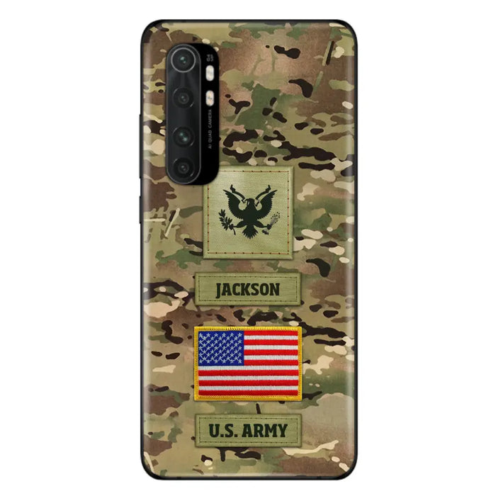 Custom Personalized Veteran Phone Case - Father's Day Gift for Veteran - Case for Xiaomi/Huawei/Oppo