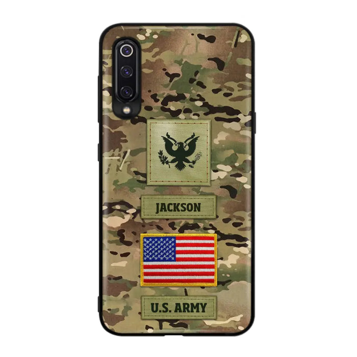 Custom Personalized Veteran Phone Case - Father's Day Gift for Veteran - Case for Xiaomi/Huawei/Oppo