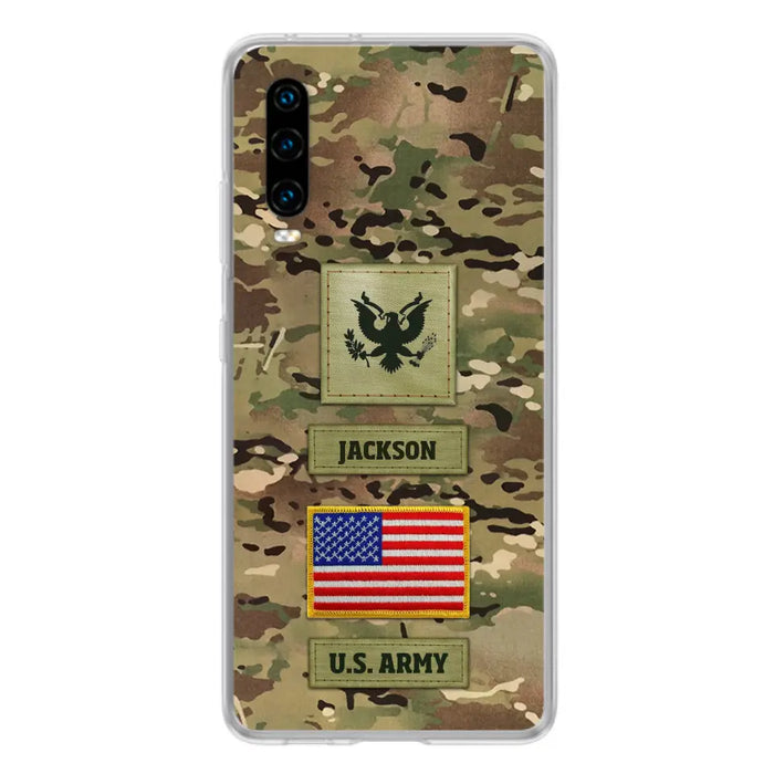 Custom Personalized Veteran Phone Case - Father's Day Gift for Veteran - Case for Xiaomi/Huawei/Oppo