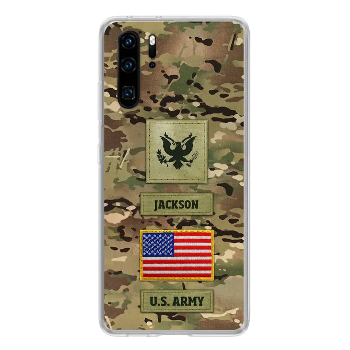 Custom Personalized Veteran Phone Case - Father's Day Gift for Veteran - Case for Xiaomi/Huawei/Oppo