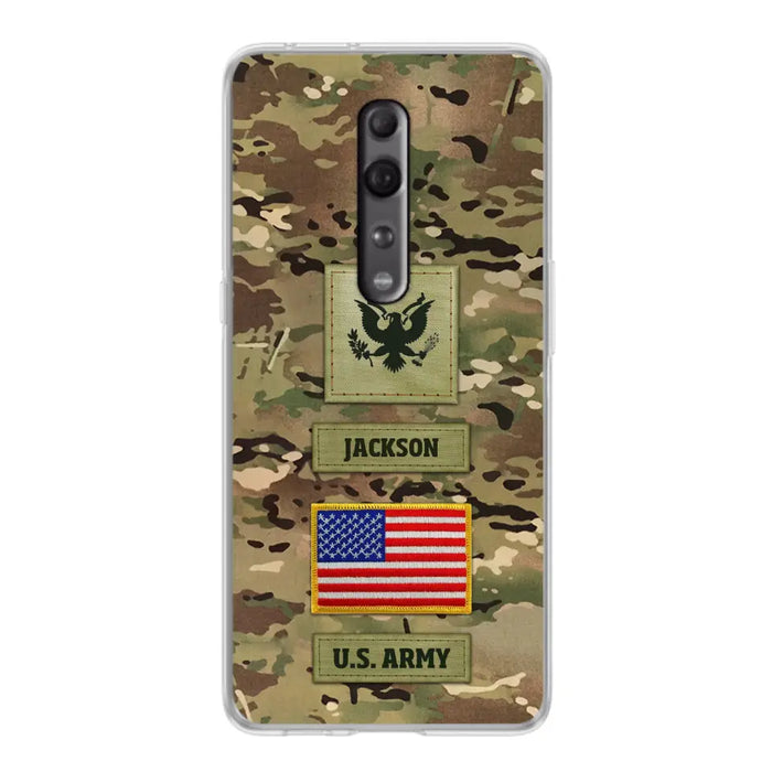 Custom Personalized Veteran Phone Case - Father's Day Gift for Veteran - Case for Xiaomi/Huawei/Oppo