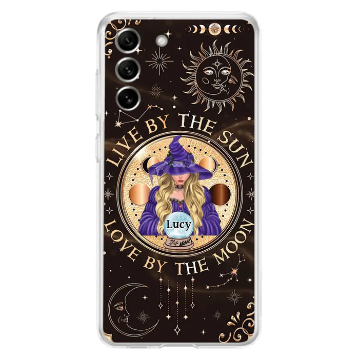 Custom Personalized Witch Phone Case - Halloween Gift Idea For Friend - Only Good May Enter Here - Case for iPhone/Samsung