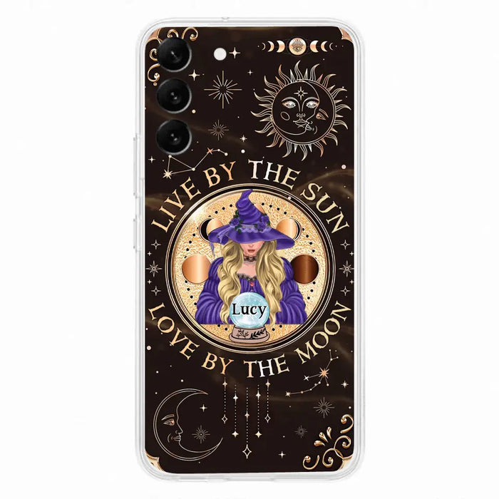 Custom Personalized Witch Phone Case - Halloween Gift Idea For Friend - Only Good May Enter Here - Case for iPhone/Samsung