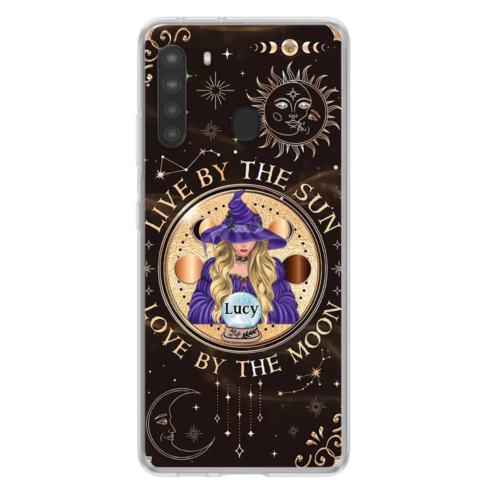 Custom Personalized Witch Phone Case - Halloween Gift Idea For Friend - Only Good May Enter Here - Case for iPhone/Samsung